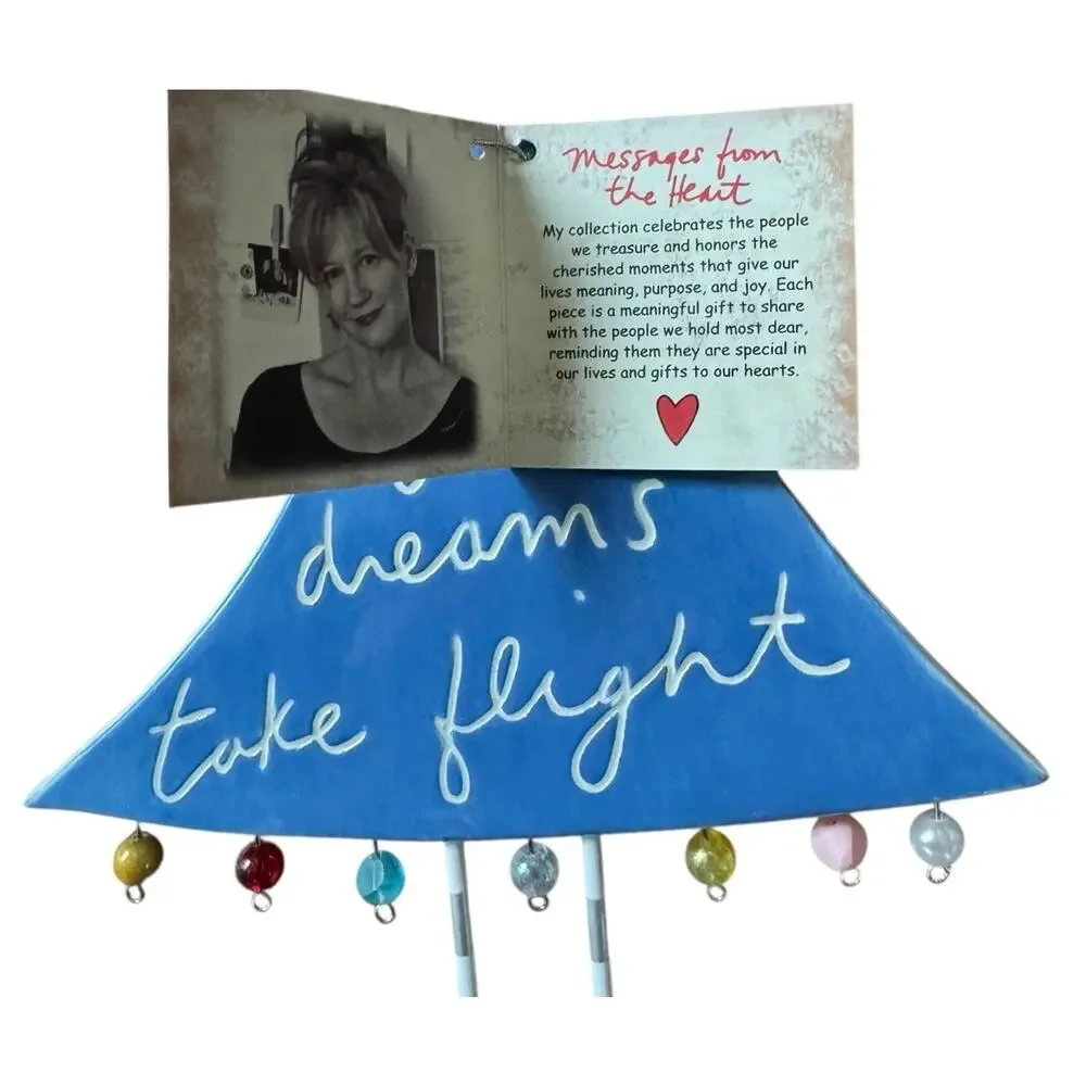 Department 56 Sandra Magsamen Let Your Dreams Take‎ Flight Ornament Wall Hanger
